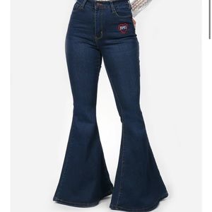 House of Eleven Bell Bottom Jeans